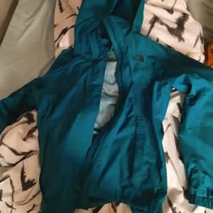 The north face rain jacket